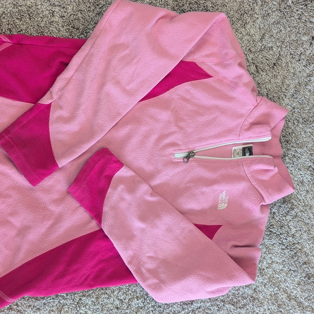 The North Face Pink Fleece Jacket
